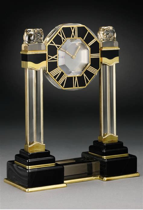 cartier mystery clock|cartier art deco clock.